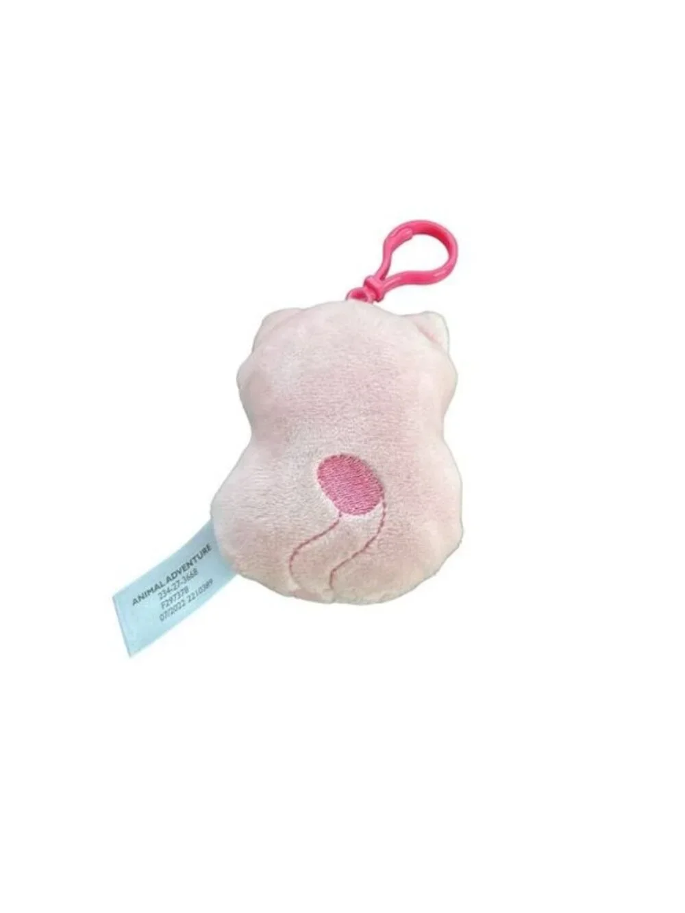 Animal Adventure Valentine Pink Cat Plush Clip Keychain Kawaii Coquette 2023 4